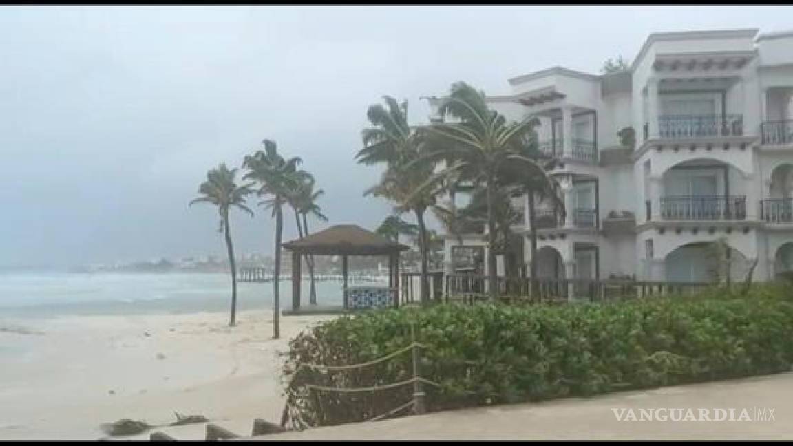 Zeta se aleja de Quintana Roo, se degrada a tormenta tropical