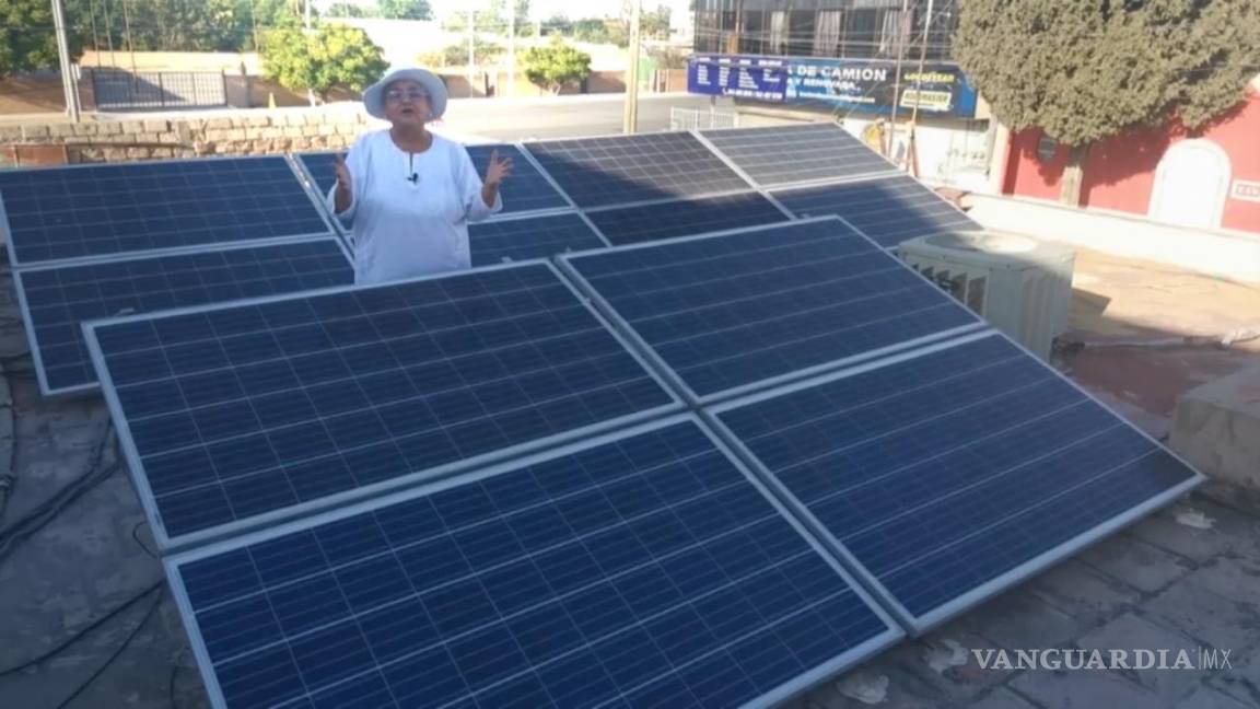 Promoverá candidata a diputada Esther Quintana paneles solares para las casas