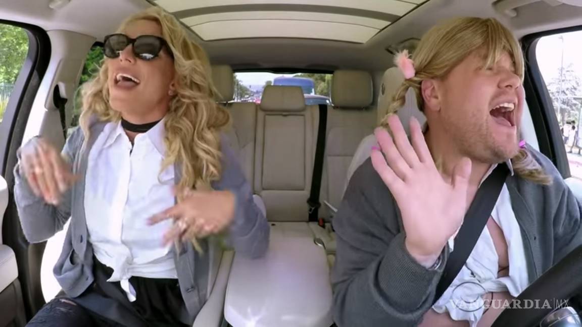 Llega Britney Spears al Carpool Karaoke