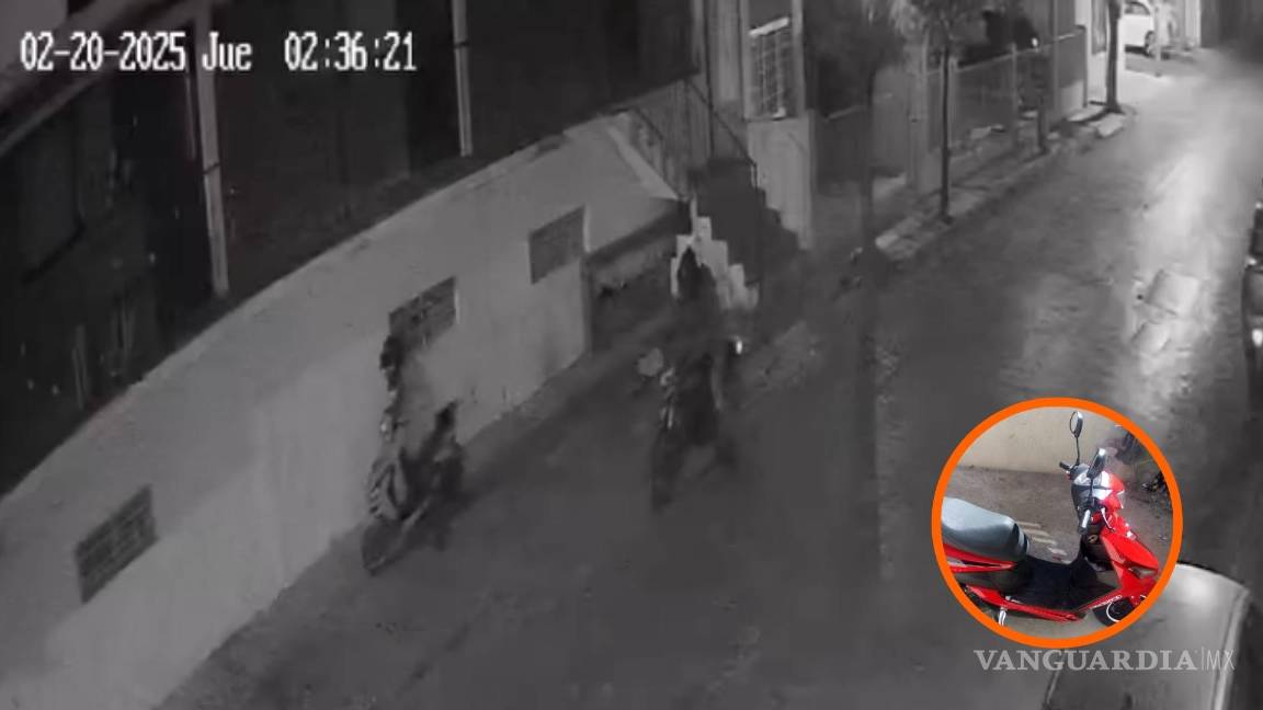 Captan otro robo de motocicleta en Saltillo; piden ayuda en redes para encontrarla (video)