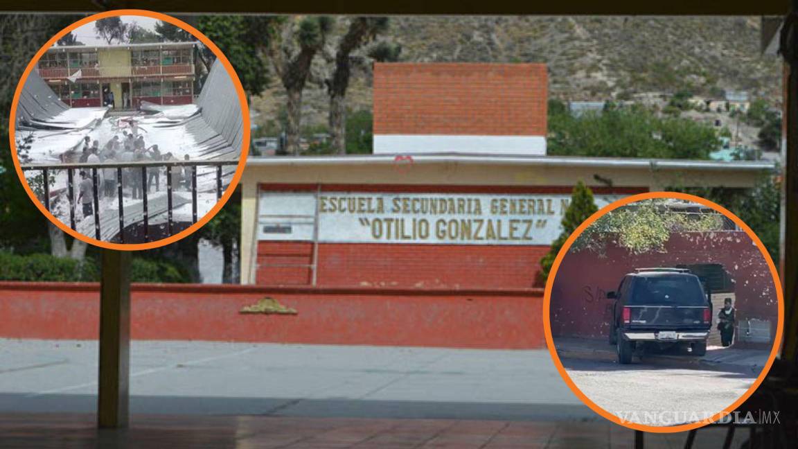 Tres sucesos mortales en la Secundaria #5 de Saltillo, donde ayer falleció prensado un joven