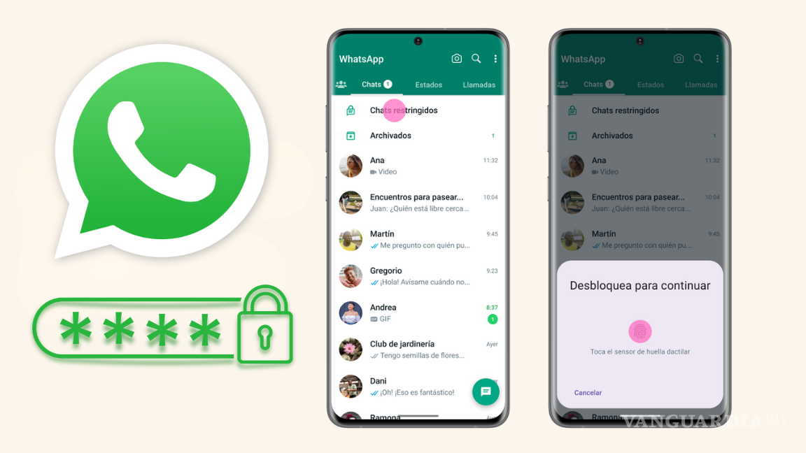 ¿Cómo poner contraseñas a tus conversaciones de WhatsApp?