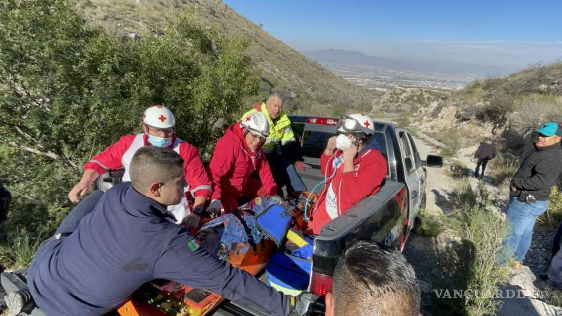 $!Saltillo: Lo golpea ‘amigo’ y lo abandona en lo alto de la Sierra Zapalinamé