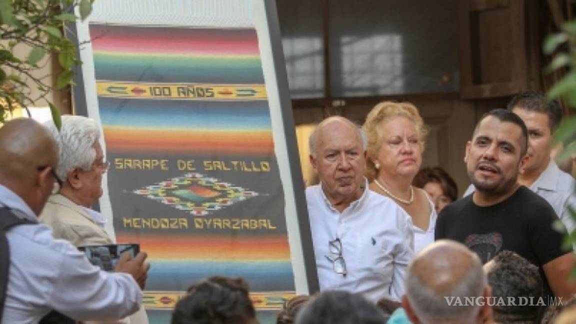 $!Sarape de Saltillo: apropiación cultural indebida 