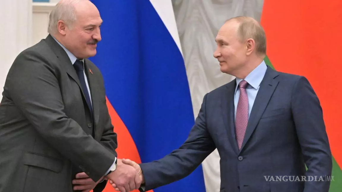 $!El presidente de Bielorrusia, Alexander Lukashenko, es muy cercano al mandatario de Rusia, Vladimir Putin.