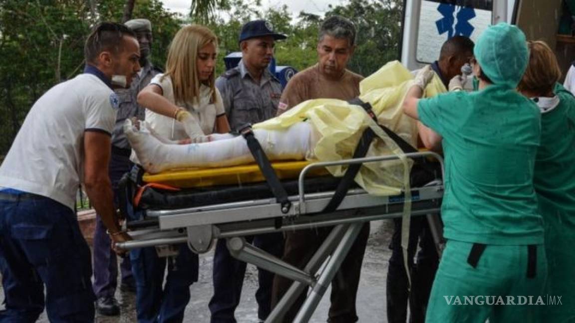 Superviviente de avionazo en Cuba pasa de estado 'crítico' a 'muy grave'