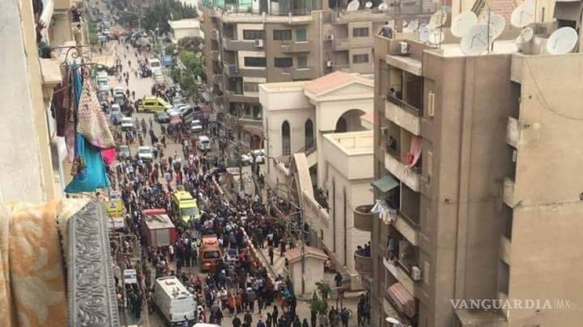 Dos ataques con bomba contra iglesias coptas en Egipto causan al menos 27 muertos
