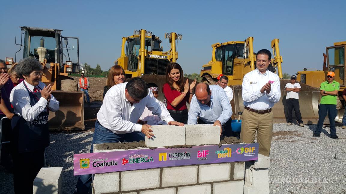 Arranca en Torreón construcción de Ciudad DIF