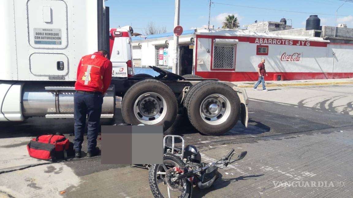 No soporta las heridas y fallece en el hospital motociclista arrollado ayer en Ramos Arizpe