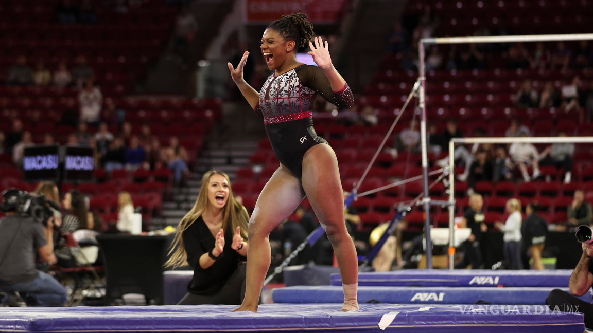 $!Haciendo historia para Haití, Lynnzee será la primera gimnasta femenina del país en los Juegos Olímpicos.