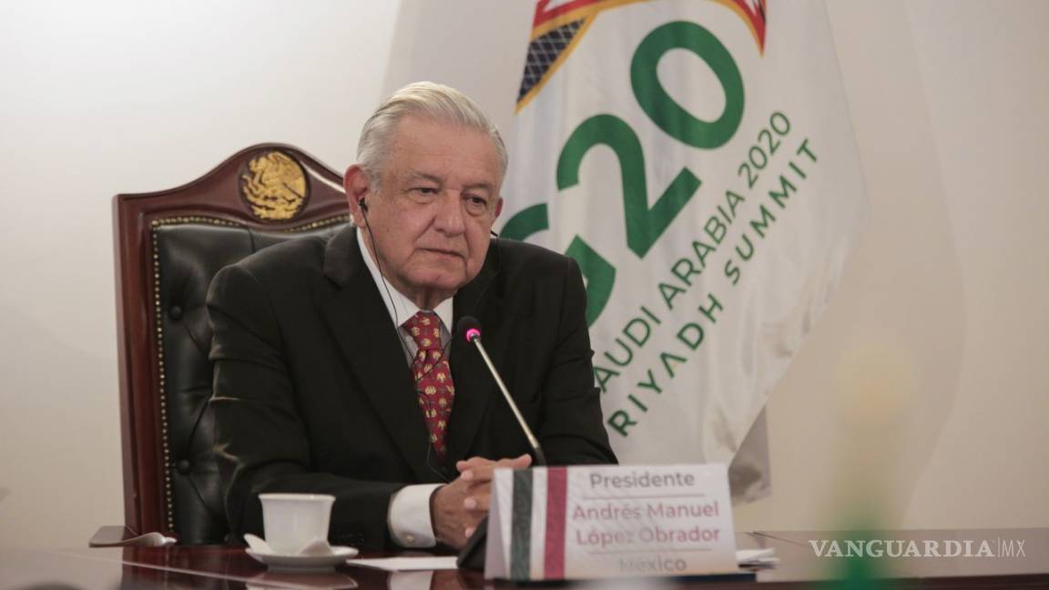 Lleva AMLO a G-20 ‘receta mexicana’ para la pandemia