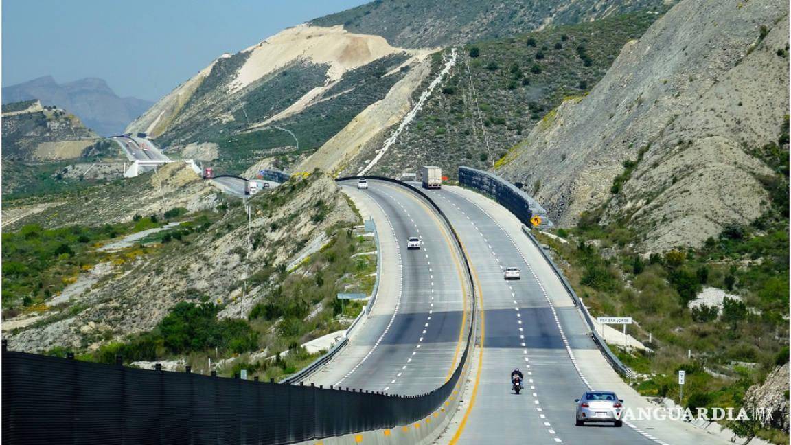 $!Estas jornadas de paz pasará por la autopista y la carretera de Monterrey a Saltillo durante la mañana de este lunes.