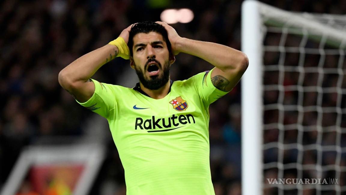 $!Luis Suárez será baja seis semanas y no jugará la Final de la Copa del Rey