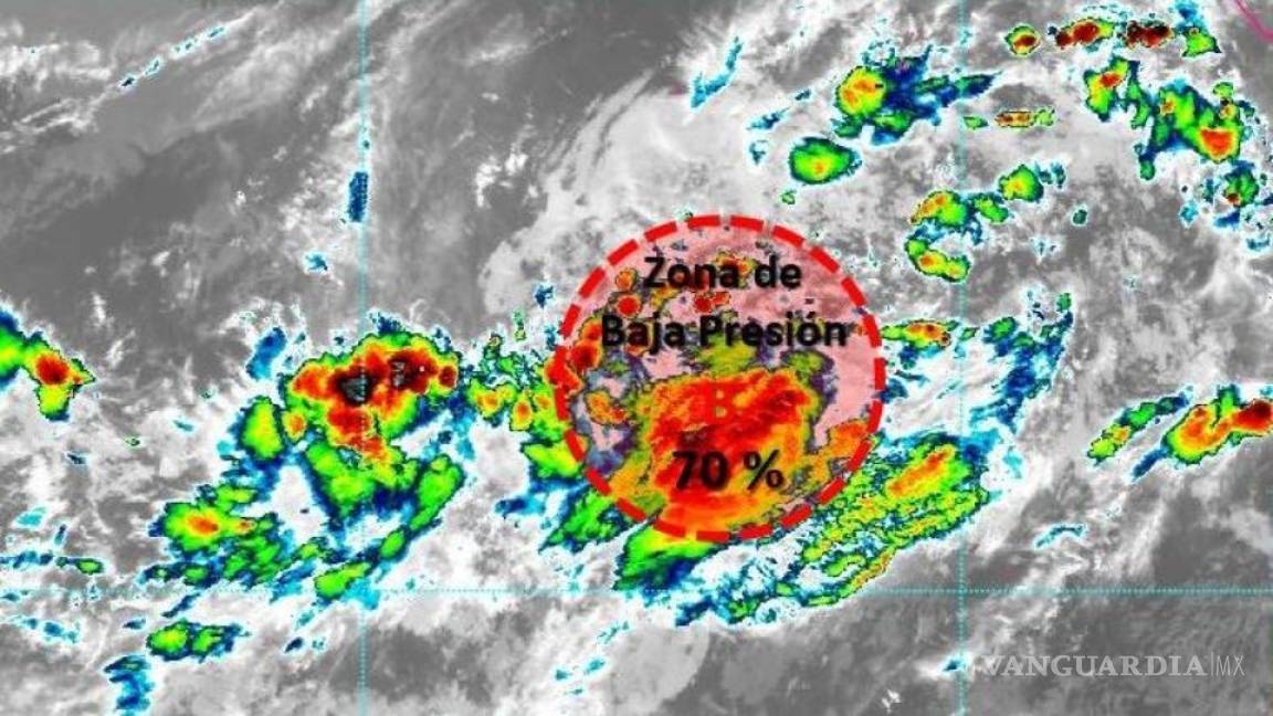 Comienza a formarse ciclón en costas de Jalisco