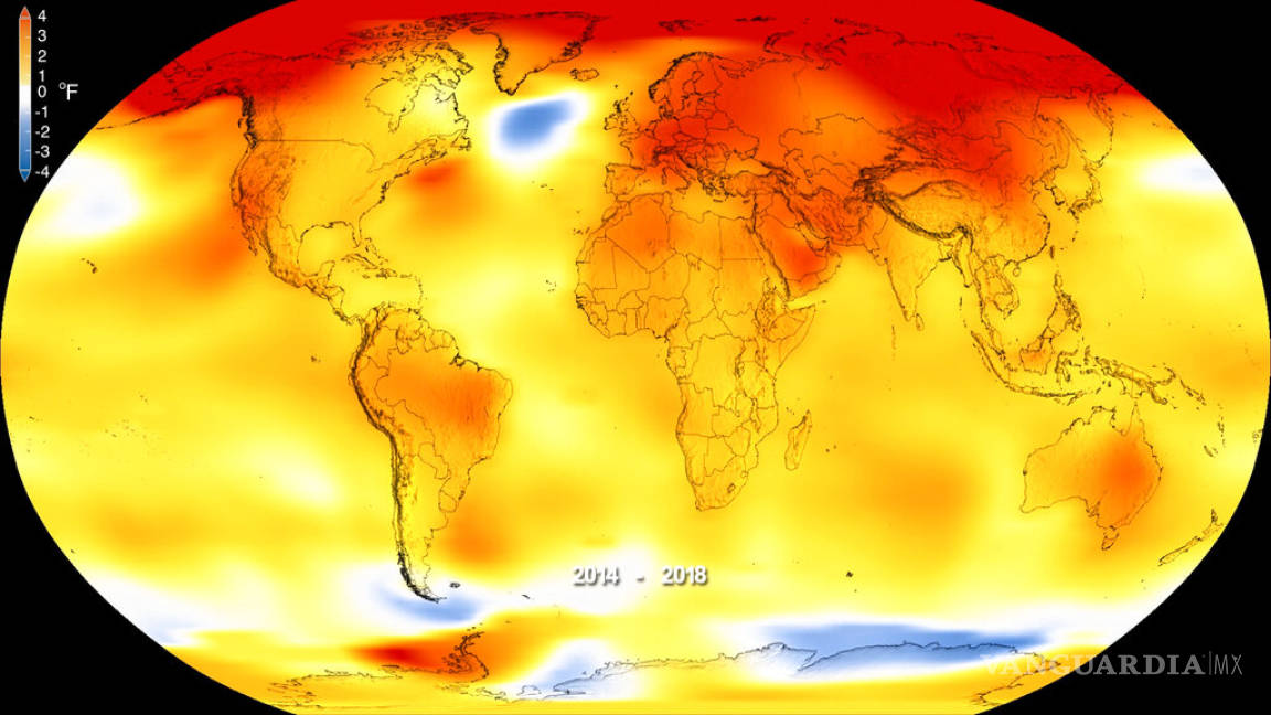 Científicos: Próximos 5 años batirán récord de calor