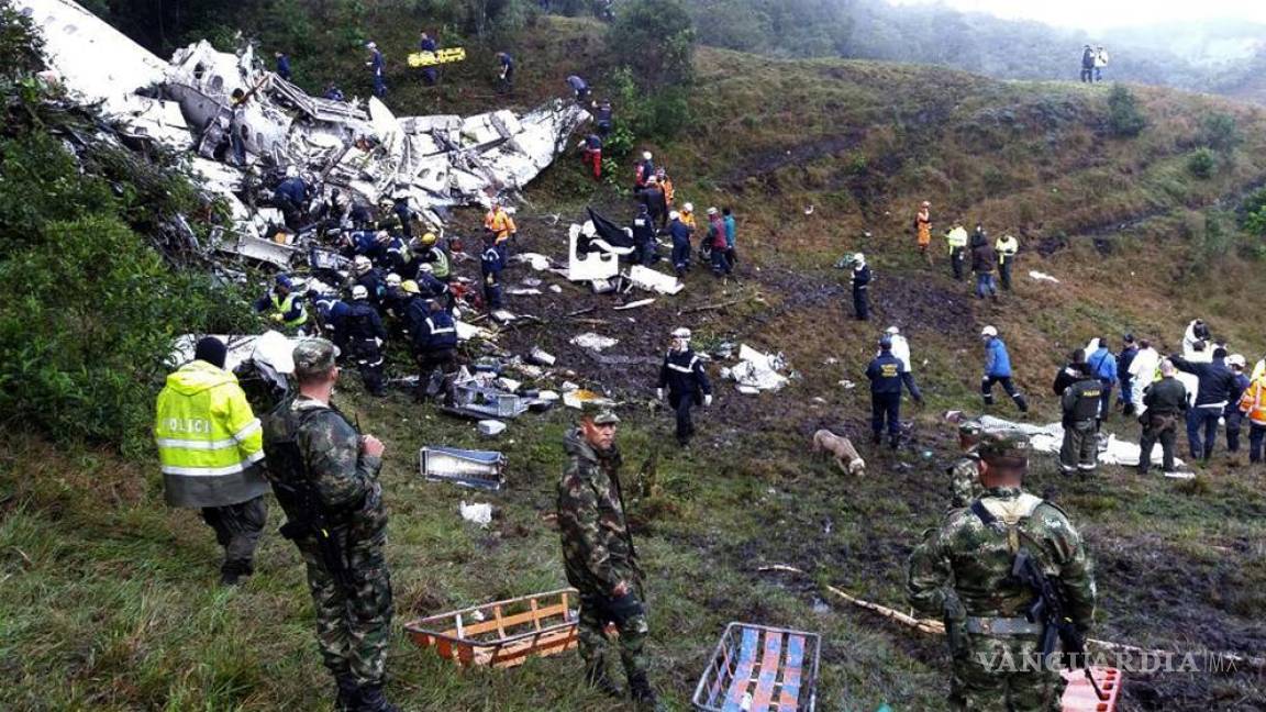 Demandarán al Chapecoense por accidente aéreo