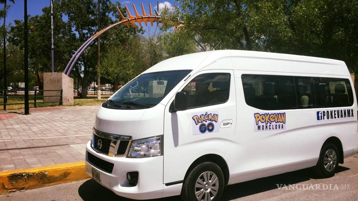 $!Jugadores de Monclova juegan Pokémon Go en "Pokevan"