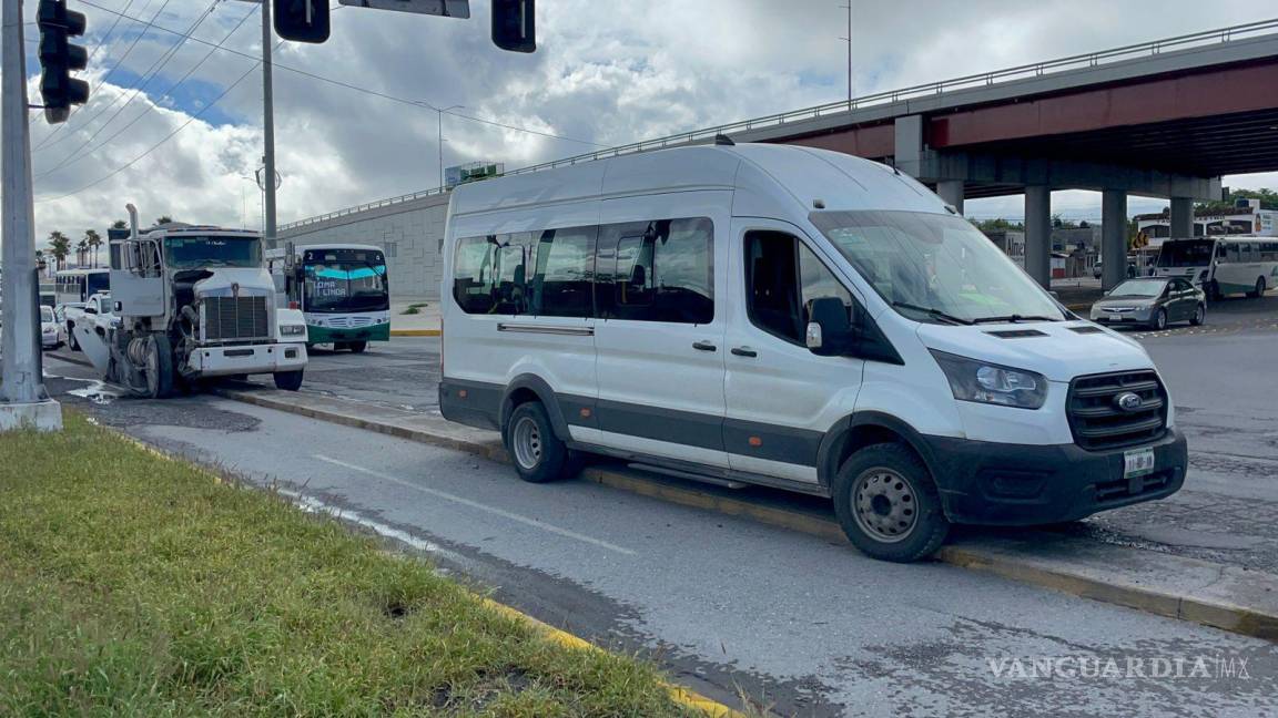 $!Solo daños materiales hubo en el accidente.