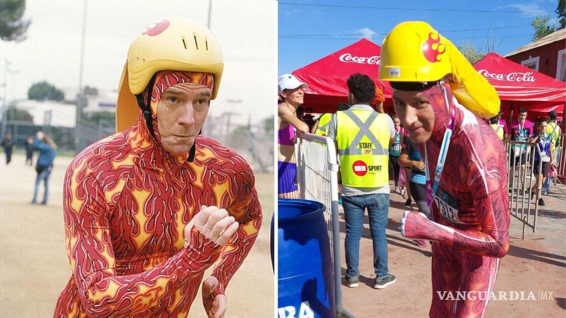 $!El saltillense replicó al personaje de la serie estadounidense.