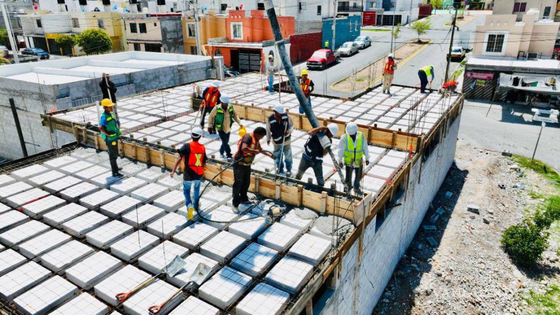 Avanzan obras en Saltillo; toma forma nuevo Centro Comunitario: Chema Fraustro