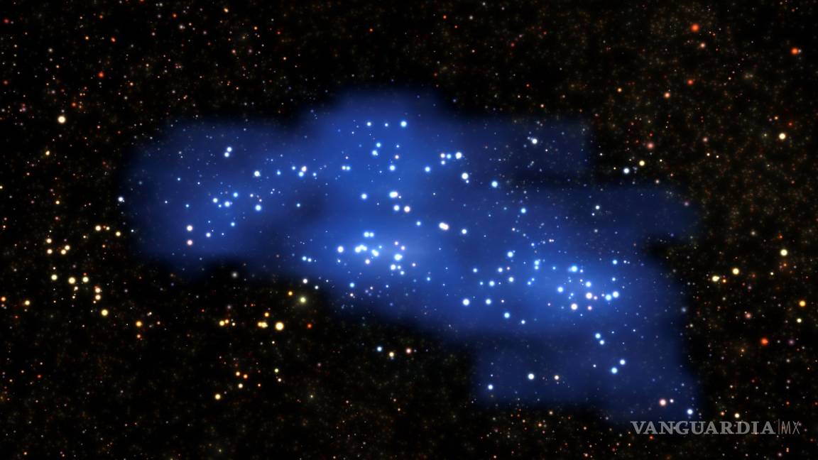 Descubren la mayor estructura cósmica, el proto-supercúmulo de galaxias Hyperion