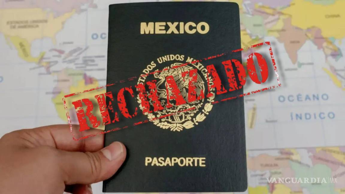 Por estas razones te pueden negar el pasaporte mexicano