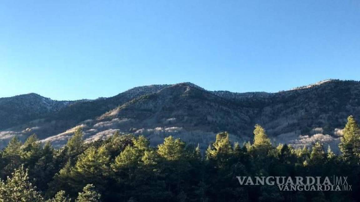 Tras primera nevada en Arteaga, Coahuila, pronostican caída de aguanieve para el próximo viernes