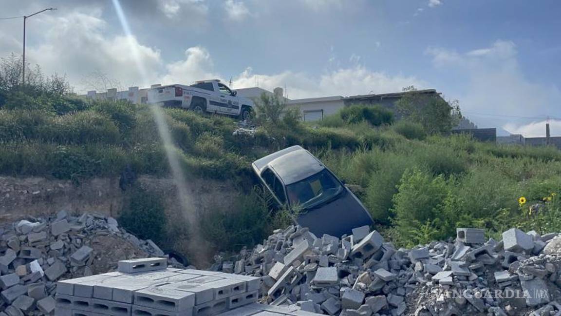 $!Se confirmó que se trataba del auto robado.