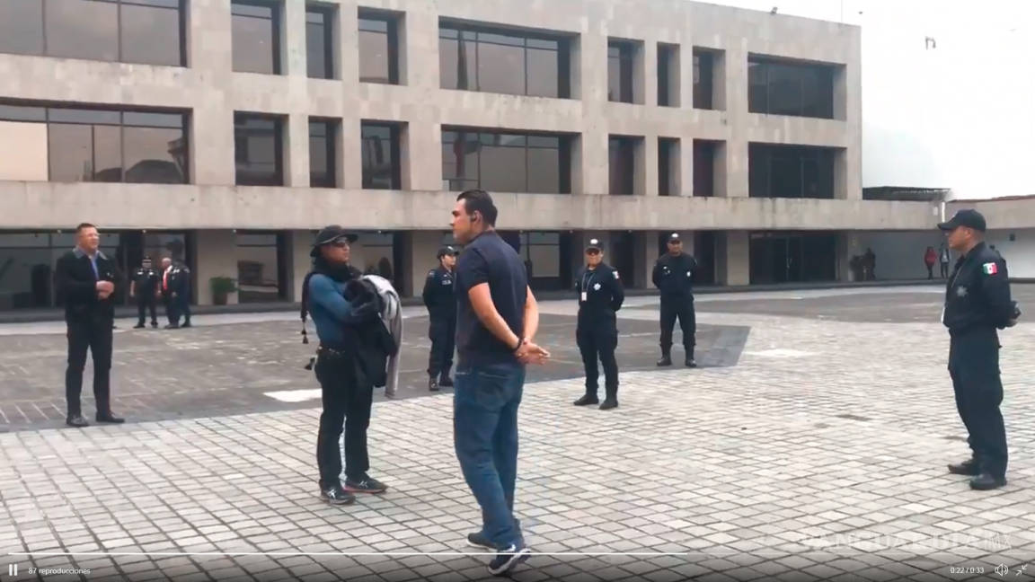 Policías Federales se cuelan a edificio de Segob para protestar; exigen reunión con Olga Sánchez