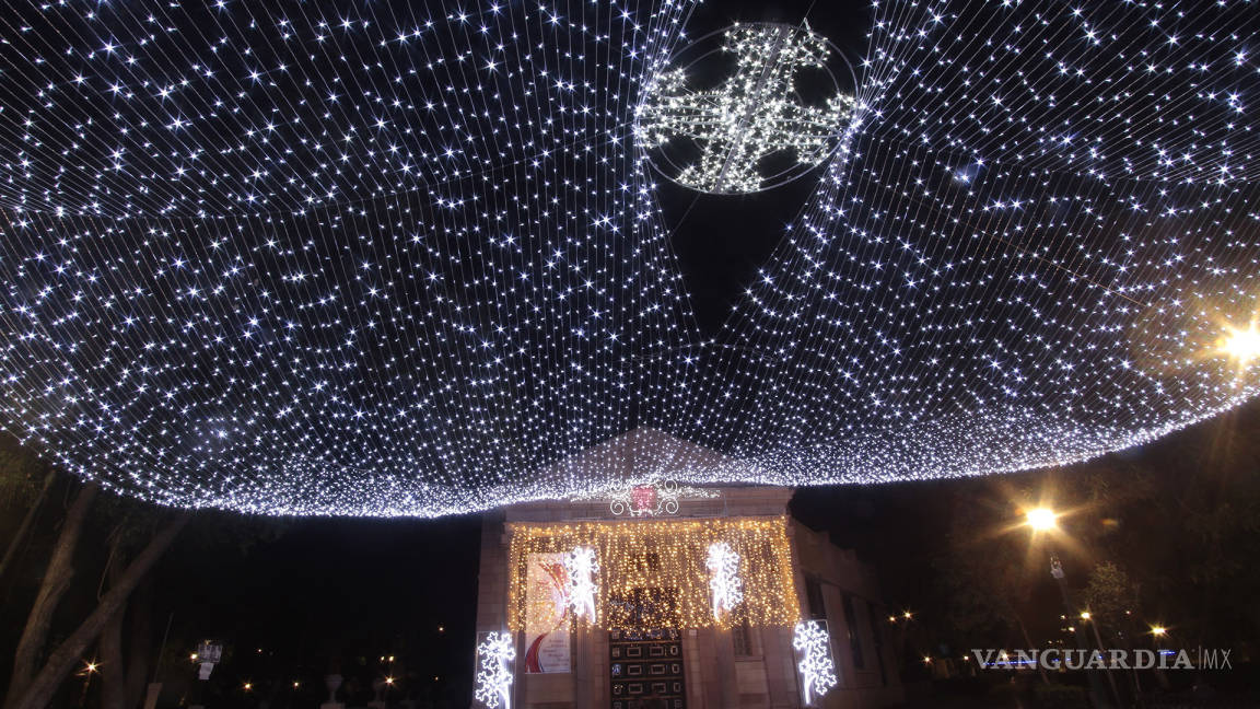 Invertirán 3 millones en iluminación navideña en Saltillo