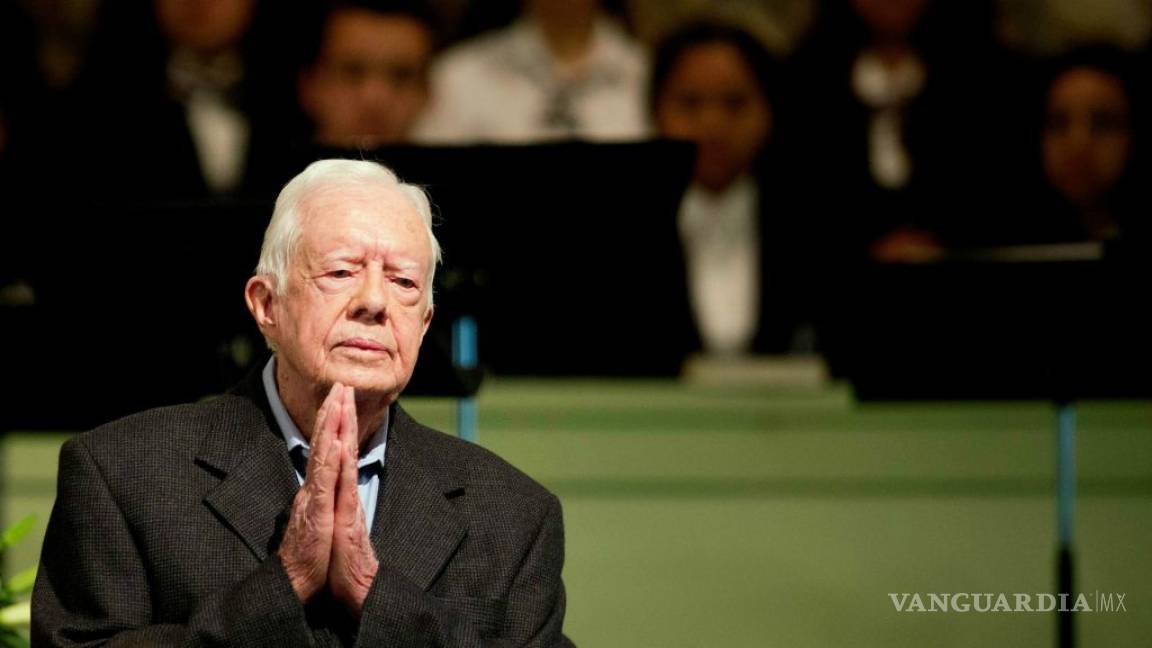 Ex presidente Jimmy Carter dice que reza por Trump