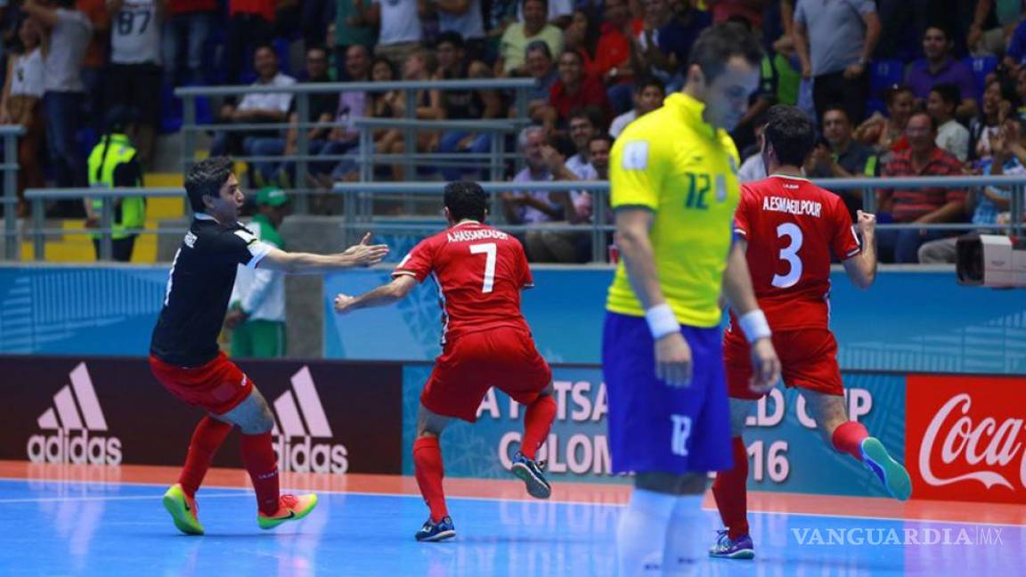 Irán eliminó al pentacampeón Brasil en Mundial de Futsal