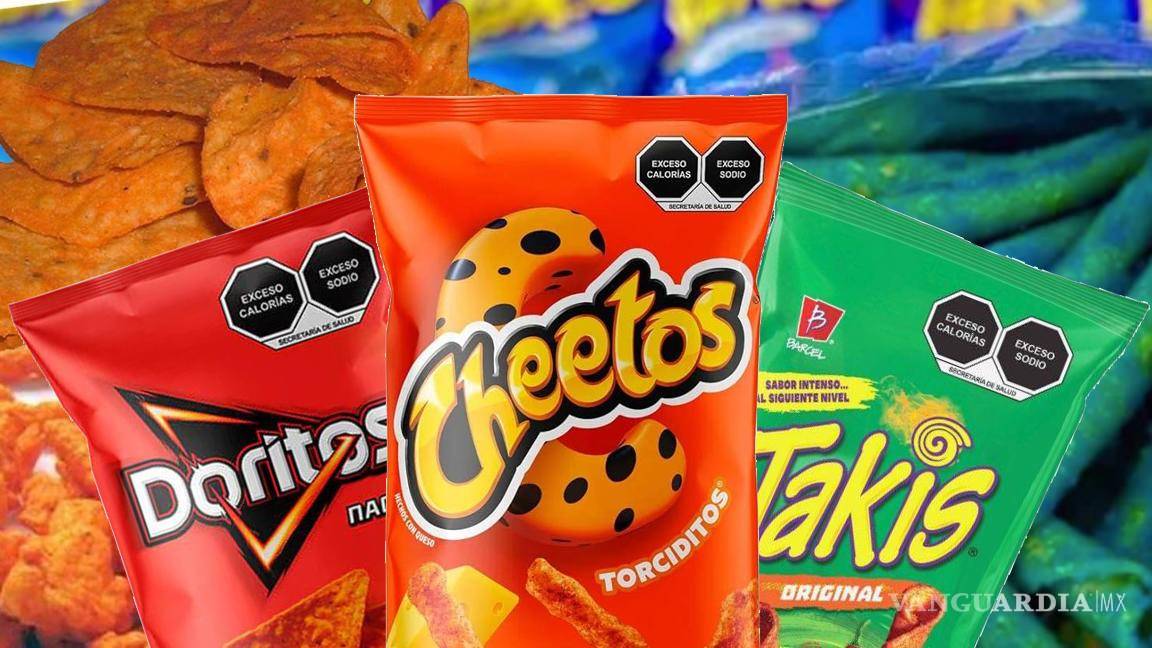 ¿Takis, Cheetos o Doritos?... esta es la lista negra de las ‘papitas’ más dañinas, según Profeco