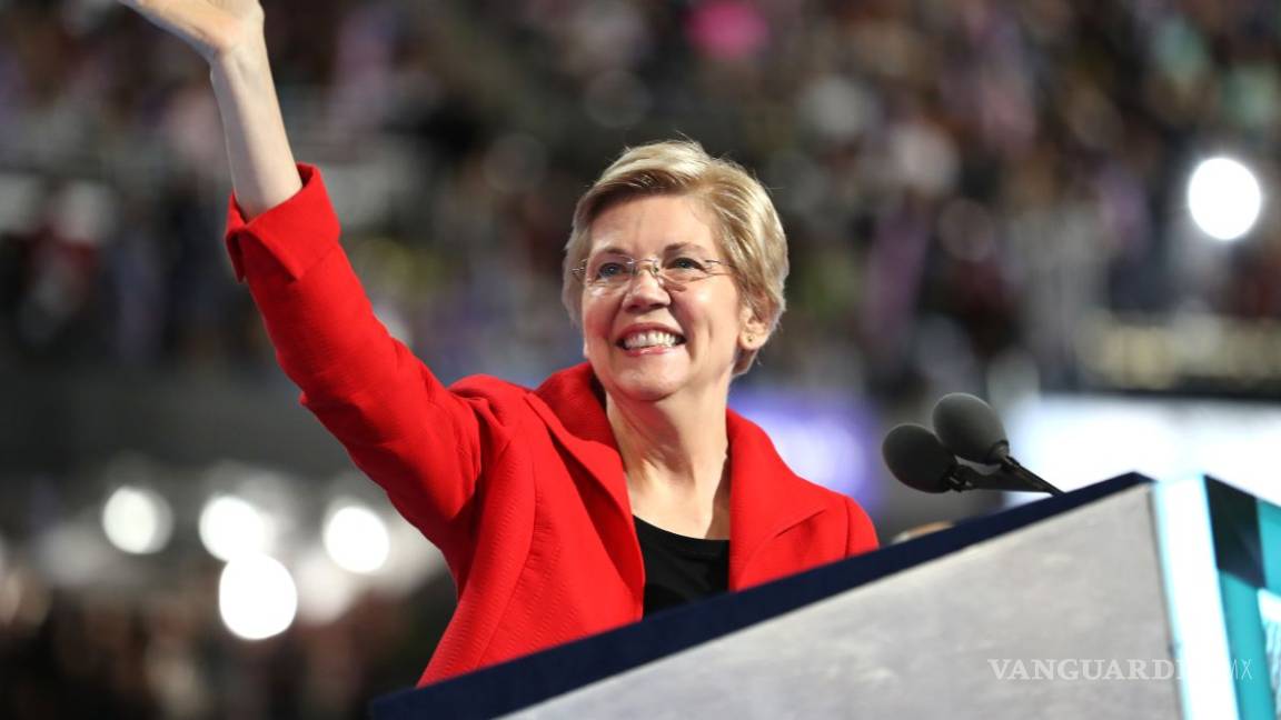 Elizabeth Warren del Partido Demócrata se lanza por candidatura presidencial de EU