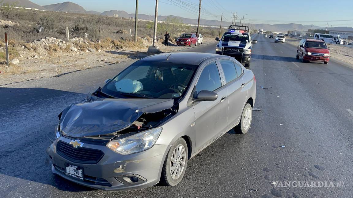 Se estrella contra tráiler en Ramos Arizpe en trayecto a Arteaga
