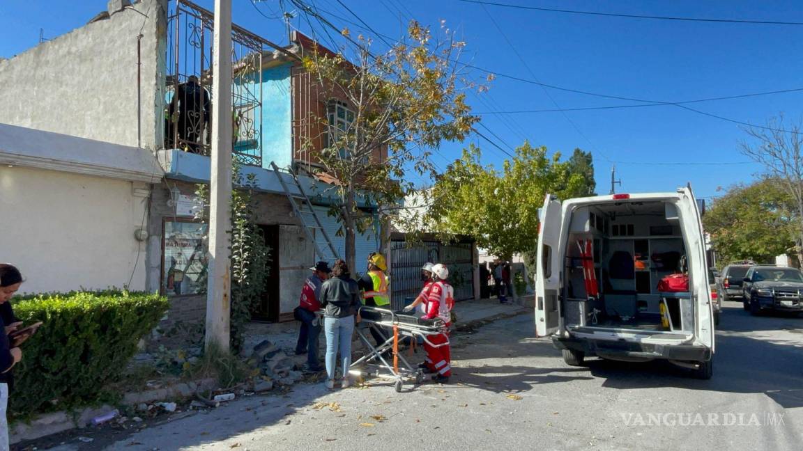 $!La propietaria de la vivienda, Francisca Herrera García, alertó a los servicios de emergencia tras el accidente ocurrido en la planta alta de su hogar.