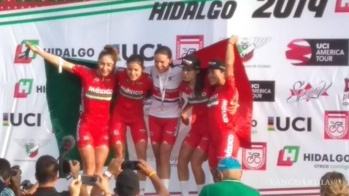 La ciclista mexicana Ariadna Gutiérrez consigue oro y puesto olímpico en el Campeonato Panamericano de Ruta Élite