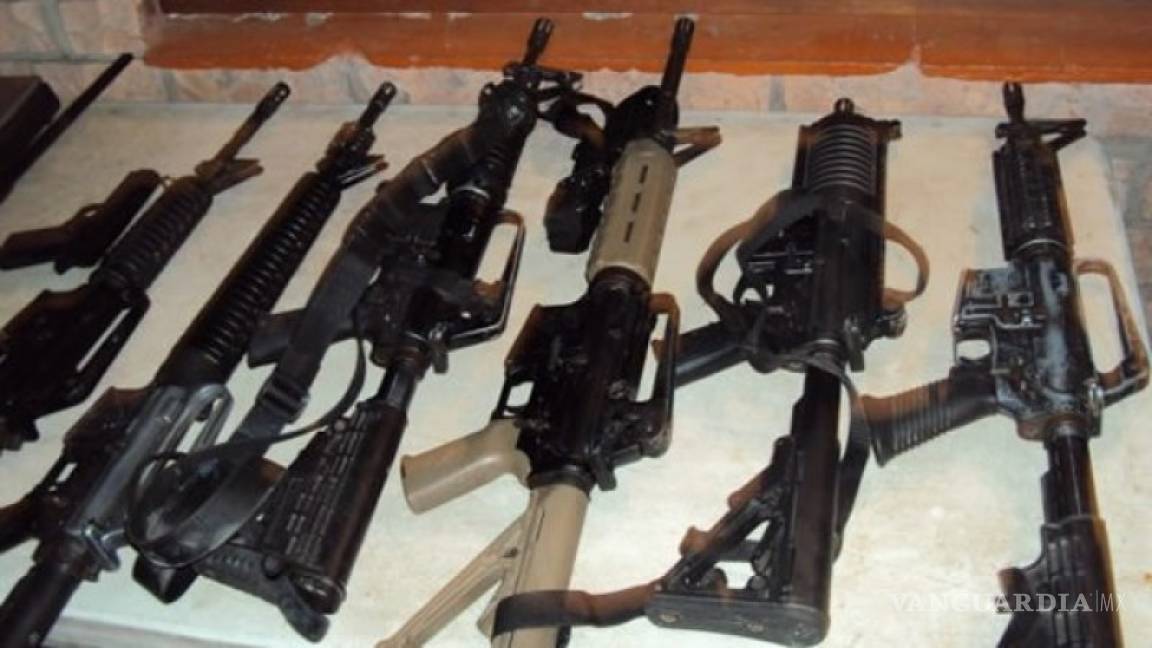 30% de armas decomisadas al narco son rifles de asalto estadounidenses, rusos, iraníes...