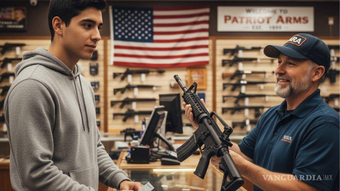 $!Detectan red de jóvenes que traficaba armas de alto poder de Estados Unidos a México