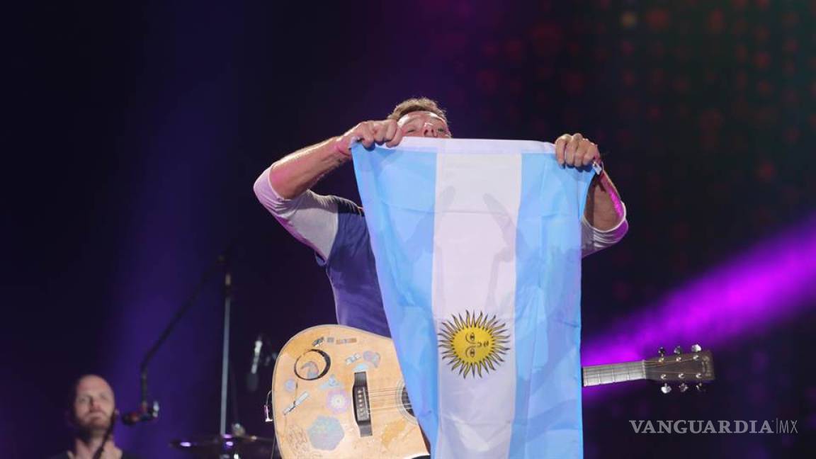 Coldplay rinde tributo a Soda Stereo en Argentina