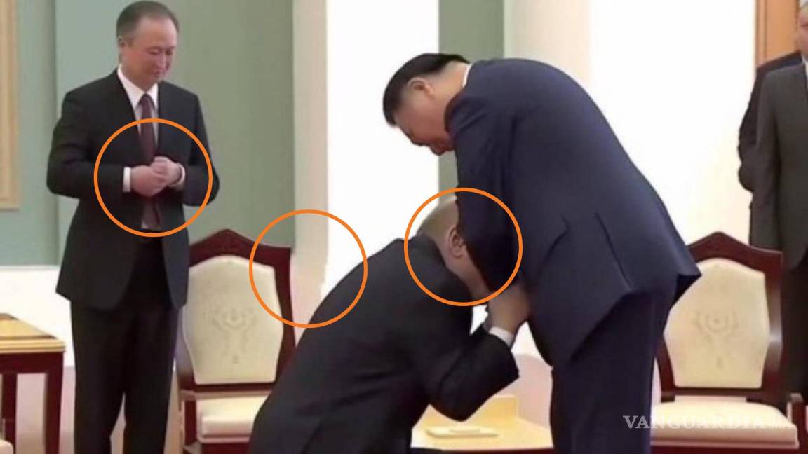 $!¿Putin se arrodilló ante Xi Jinping? Foto es ‘fake’ y creada con AI