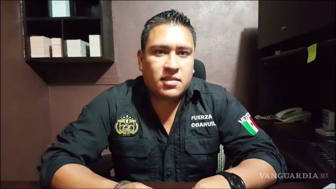 Julio Atayde es el nuevo director de Policía en Zaragoza, Coahuila