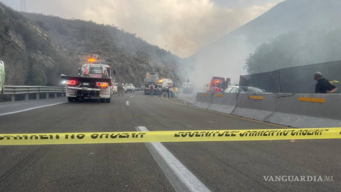 Choque de tráileres en Los Chorros deja una persona grave, en Arteaga