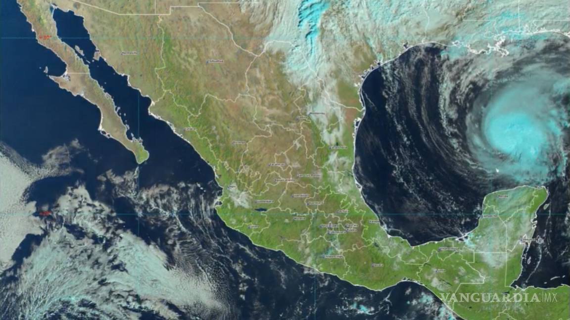 Huracán ‘Rafael’ es categoría 2; causa lluvias fuertes al sureste de México