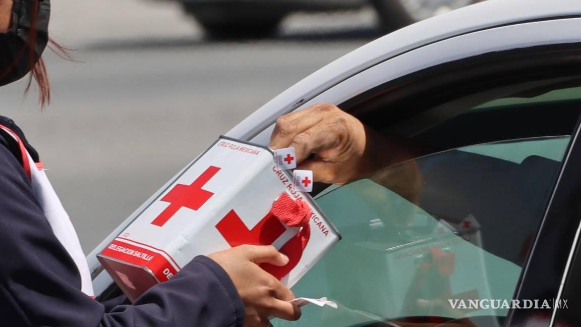 Arranca boteo en favor de la Cruz Roja en Saltillo