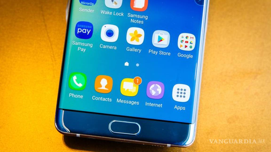 Samsung actualiza el sistema operativo del Galaxy Note 7 para evitar que la batería explote