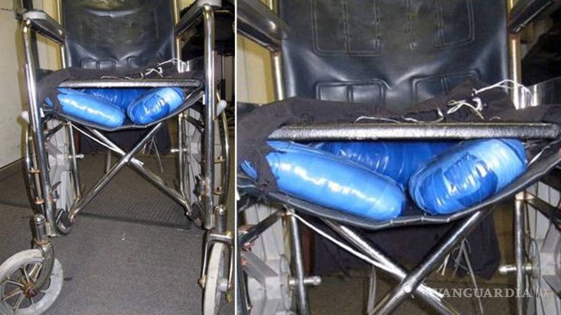 $!Las formas más extrañas en las que los traficantes transportan su droga