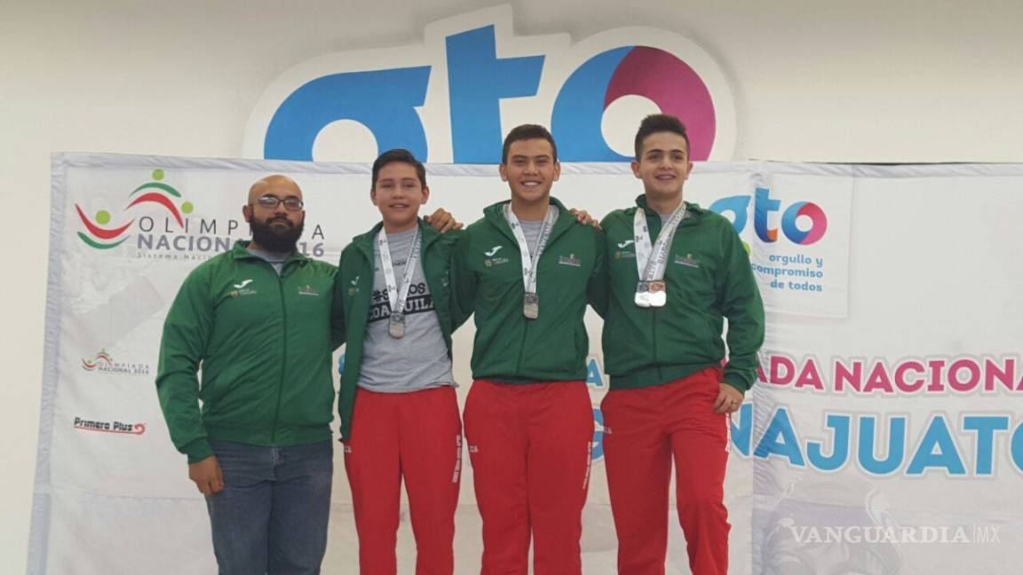$!Suman tres medallas más para Coahuila en Tiro Deportivo en la Olimpiada Nacional
