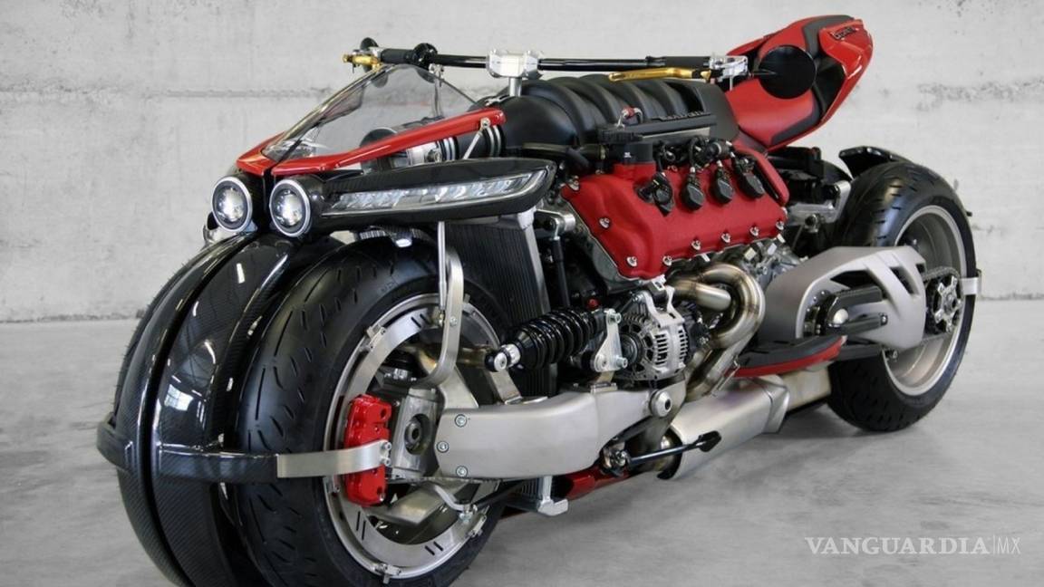 $!Lazareth LM 847, bestial motocicleta con alma Maserati
