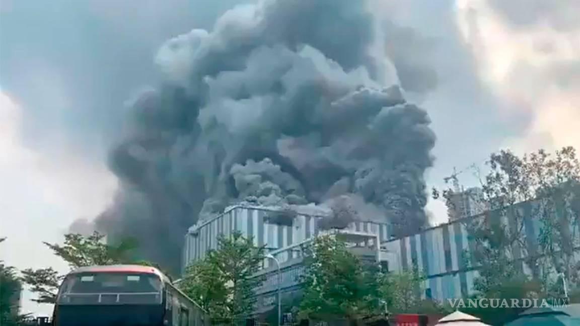 Laboratorio de Huawei en China sufre grave incendio
